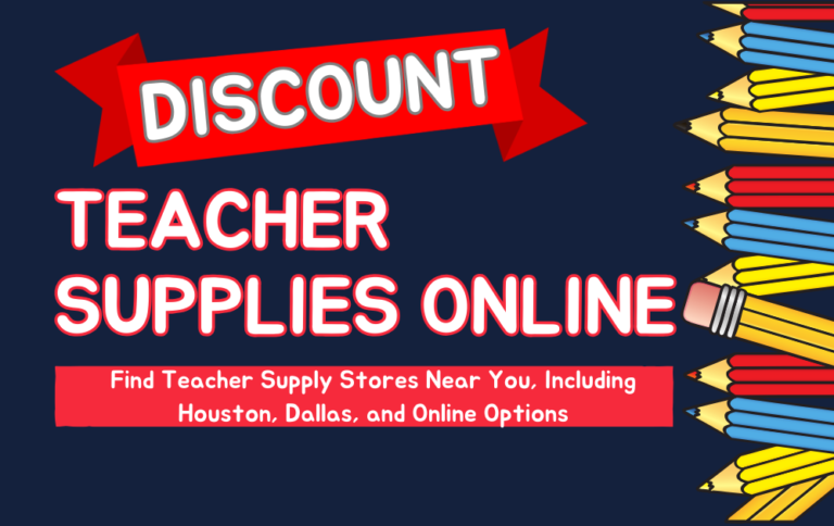 Discount Teacher Supplies Online